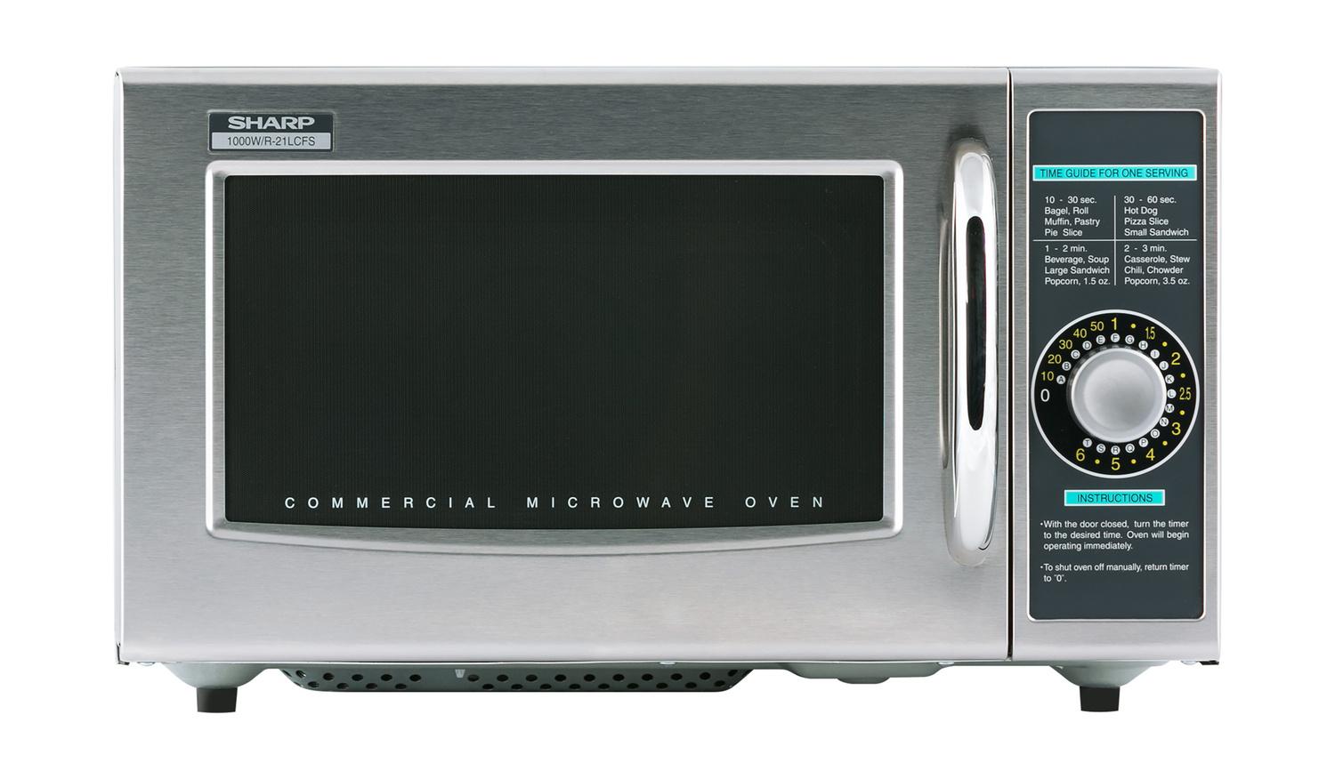 Medium-Duty Commercial Microwave Oven With 1000 Watts