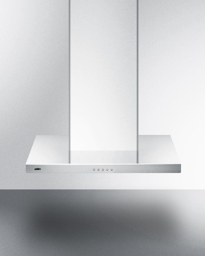 24″ Wide Wall-mounted Range Hood, ADA-compliant