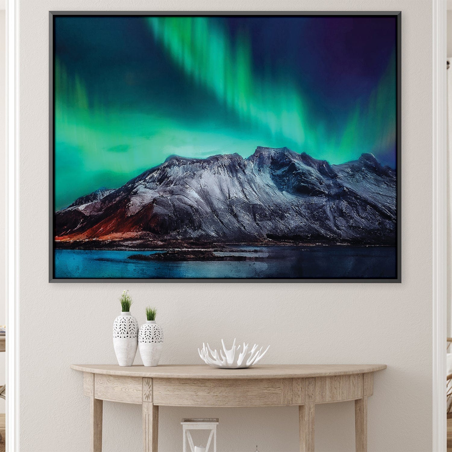 Mountain Lights Canvas