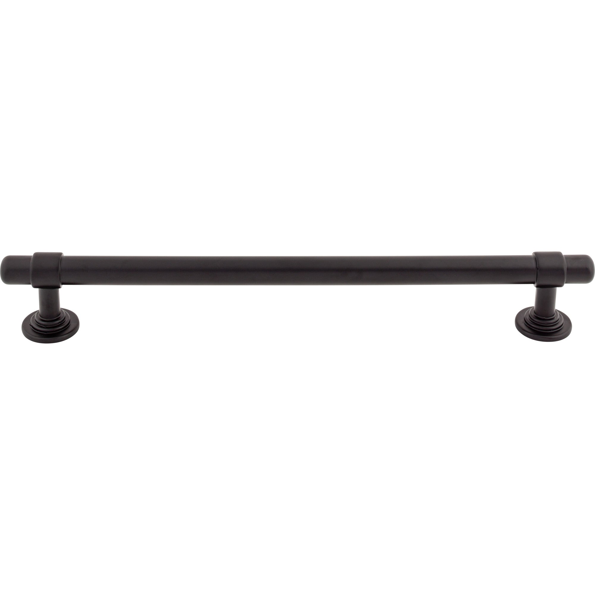 TOP KNOBS TK3008BLK Ellis 18″ Center to Center Appliance Pull – Flat Black