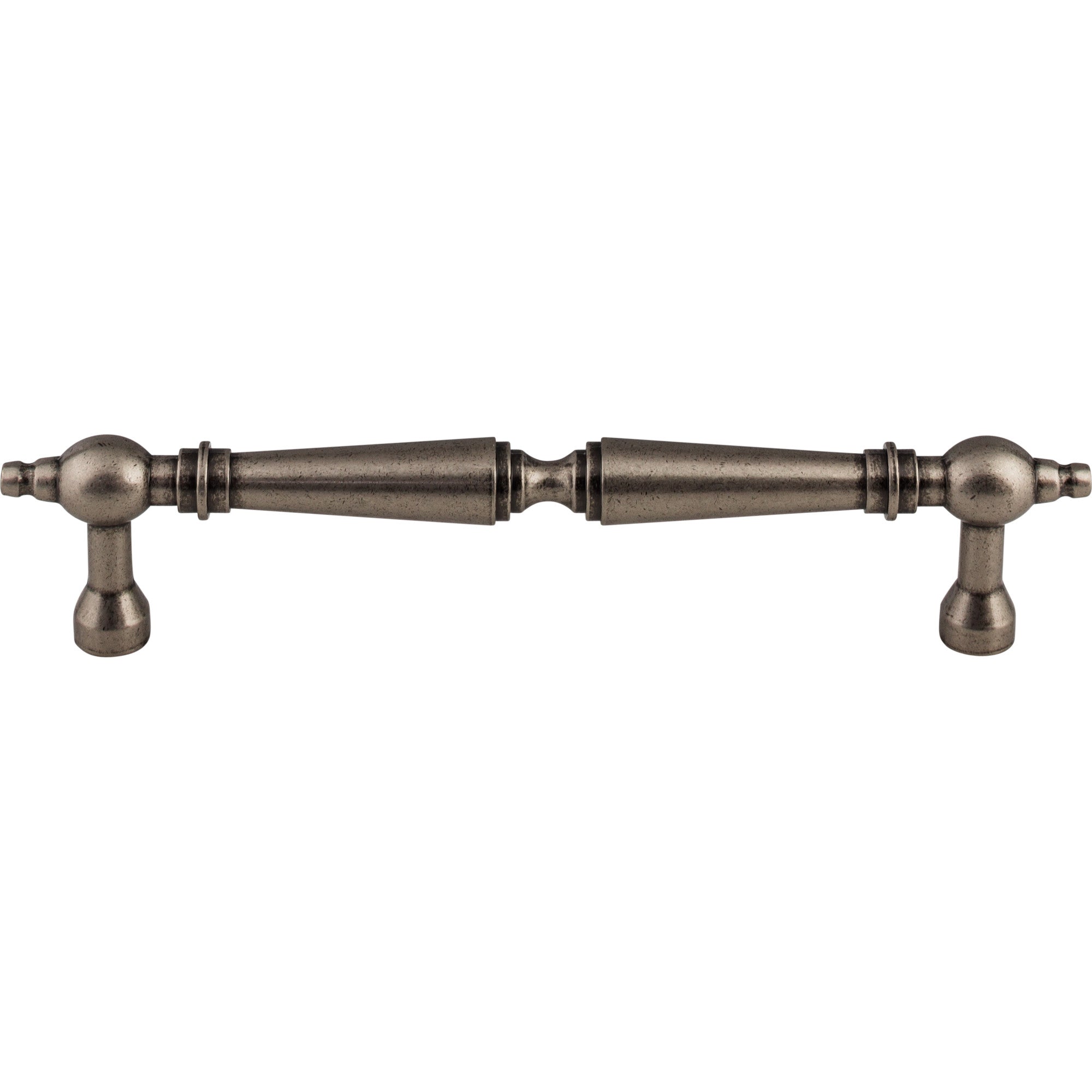 TOP KNOBS M734-7 Asbury 7″ Center to Center Bar Pull – Pewter Antique