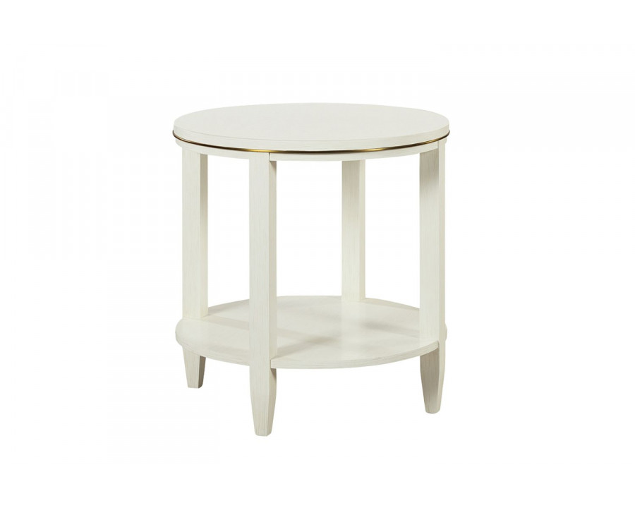 Oliver – Antioch Round Side Table