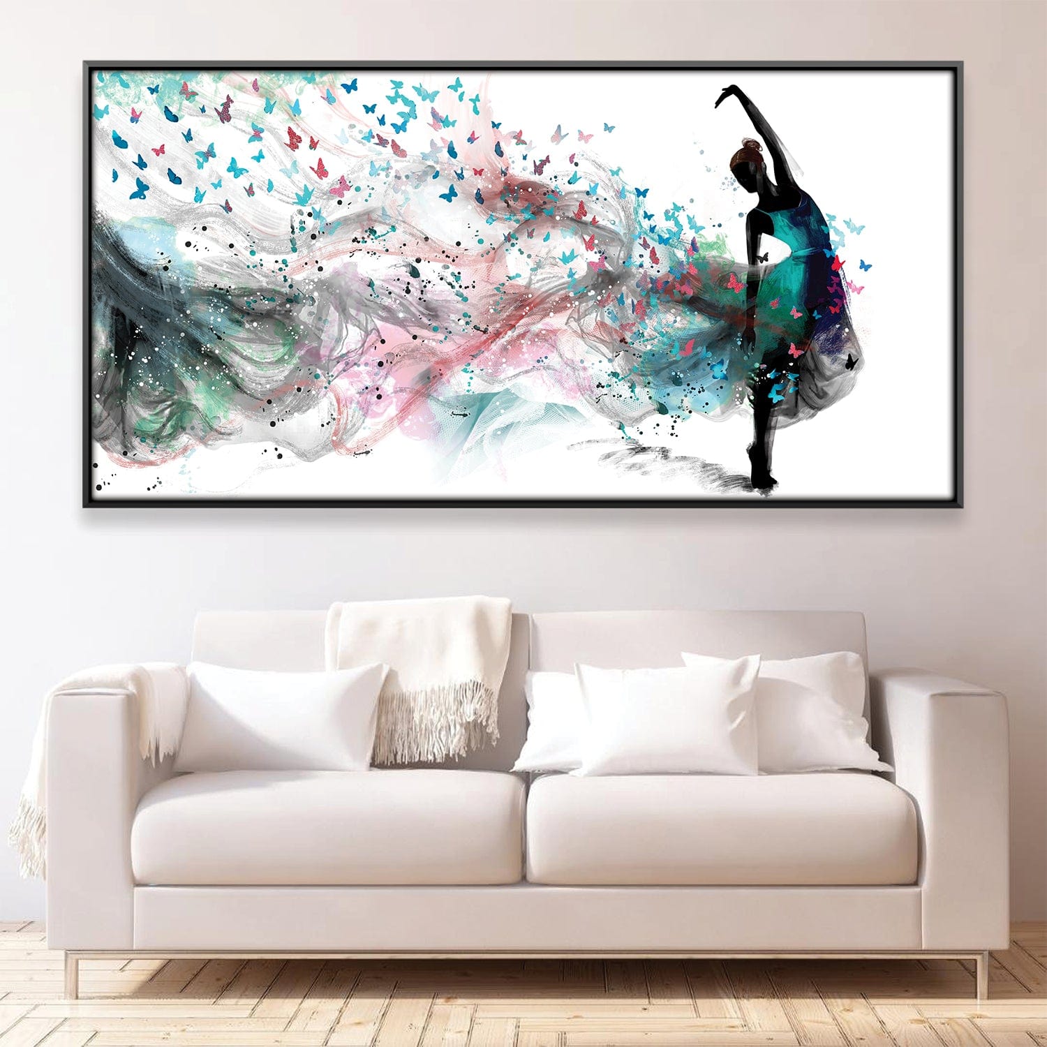 Painted by the Dancer Canvas