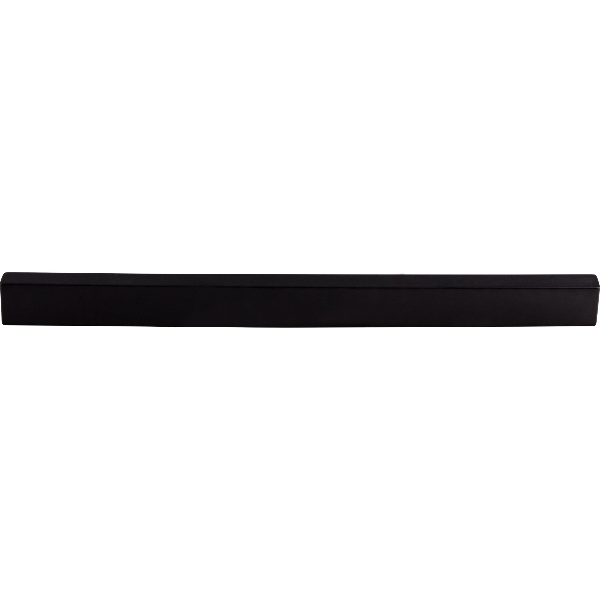 TOP KNOBS TK278BLK Modern Metro 12″ Center to Center Finger Pull – Flat Black