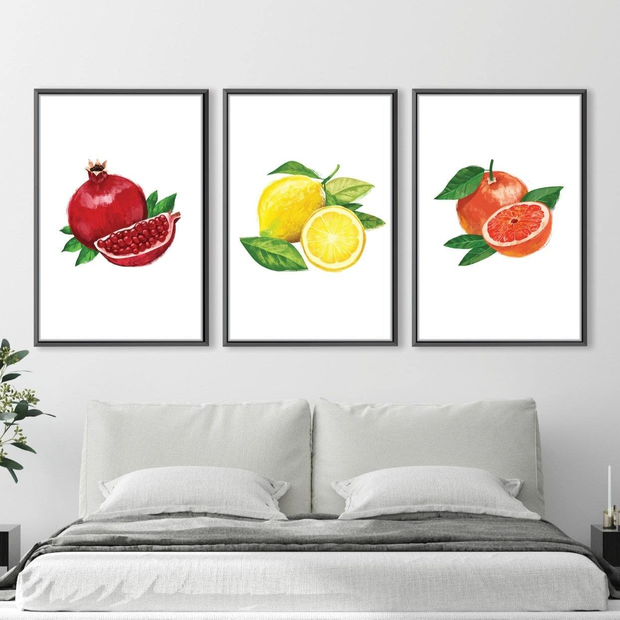 Sliced Fruit Canvas