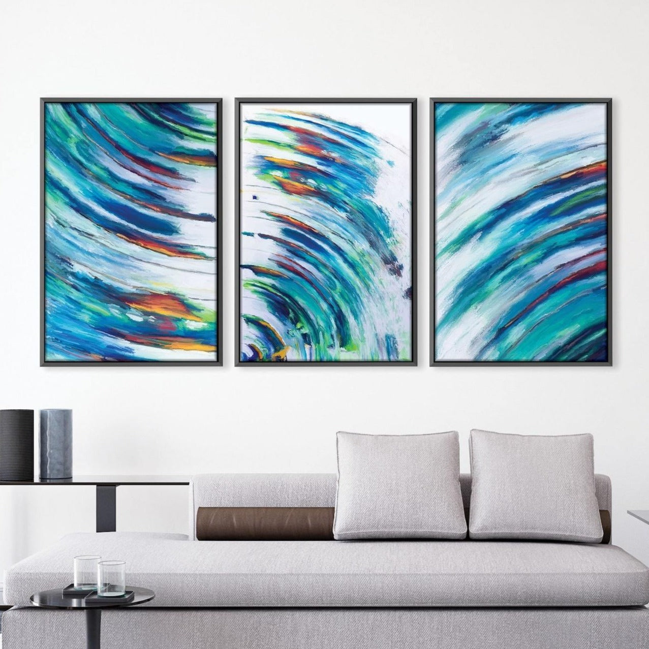 Swirling Abstract Canvas