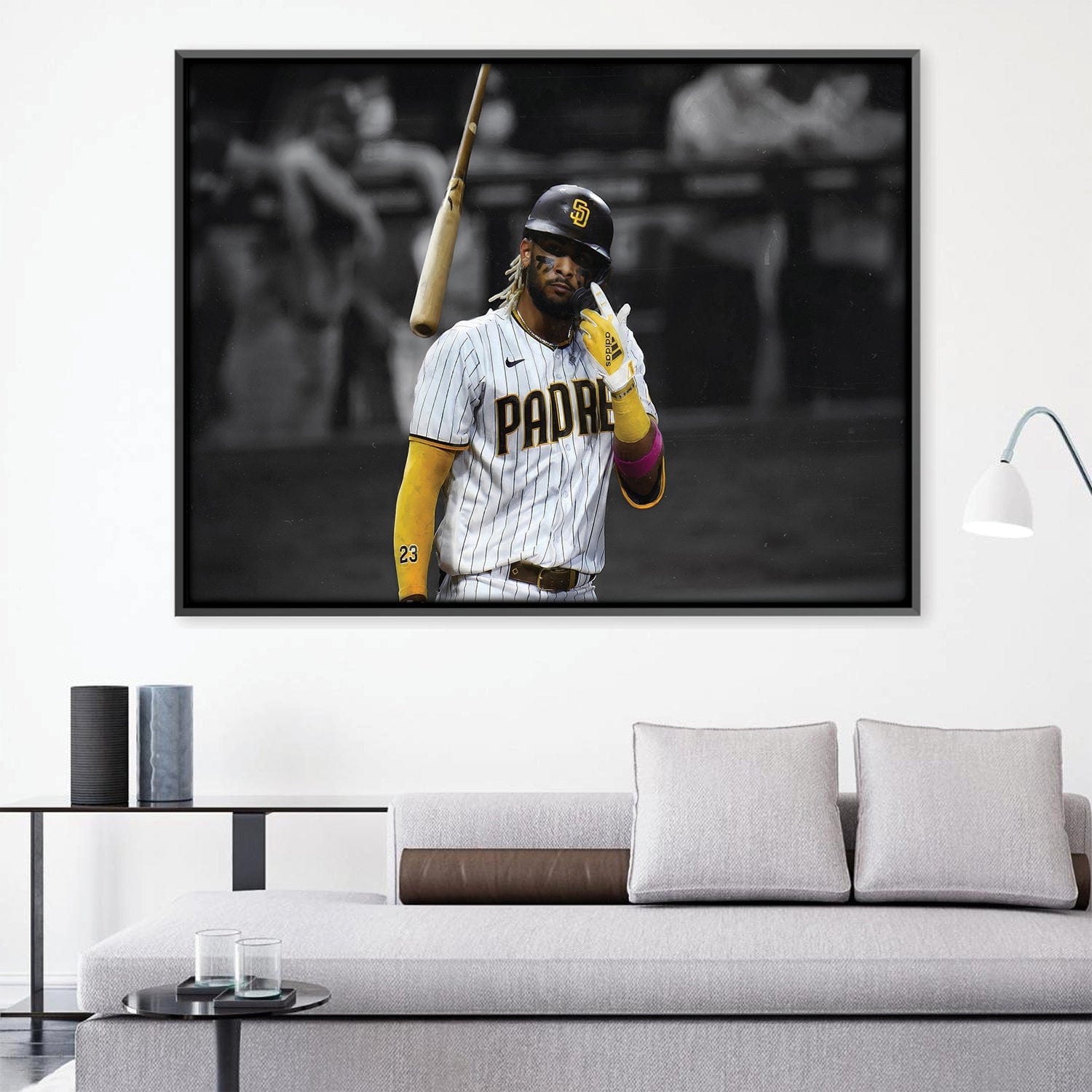 Tatis Bat Flip Canvas