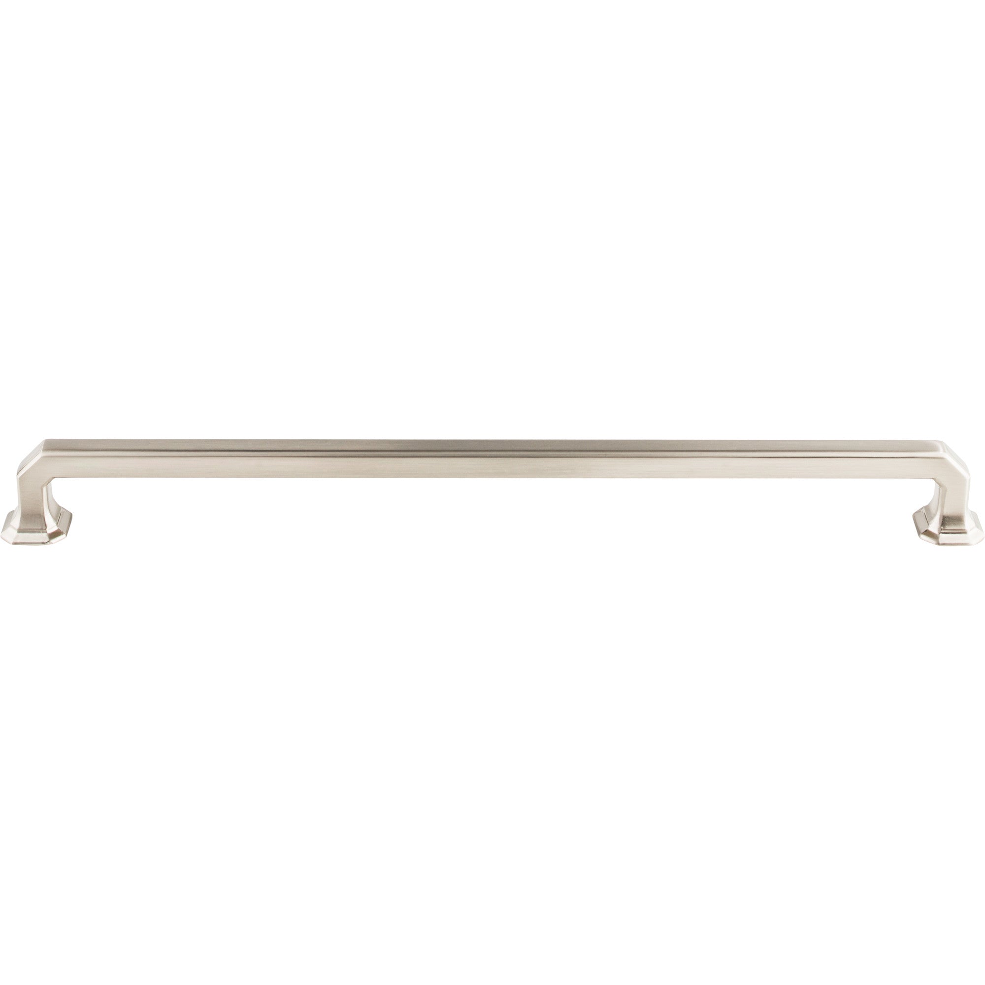 TOP KNOBS TK291BSN Emerald 12″ Center to Center Bar Pull – Brushed Satin Nickel