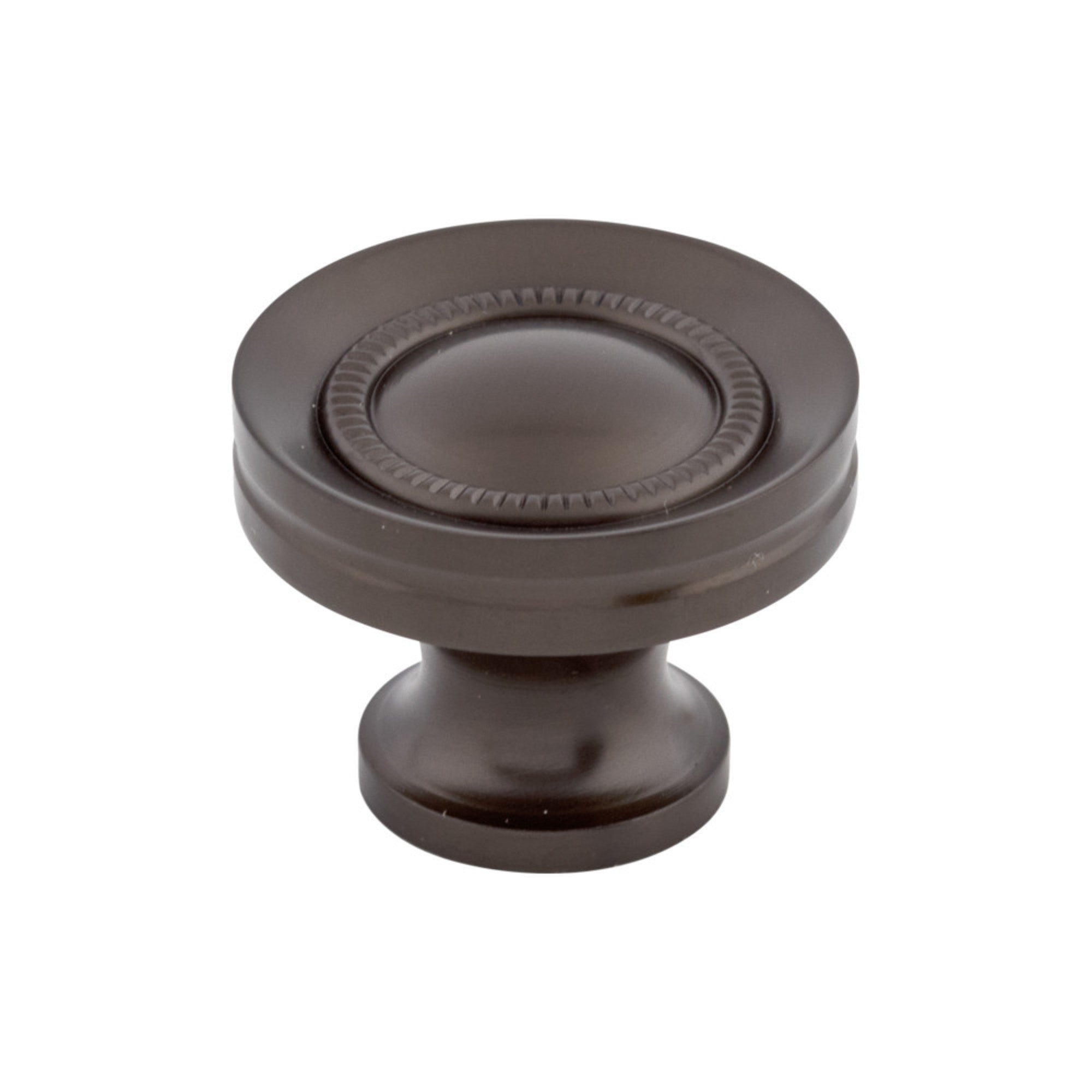 TOP KNOBS M755 Button Faced 1 1/4″ Diameter Round Knob – Oil Rubbed Bronze