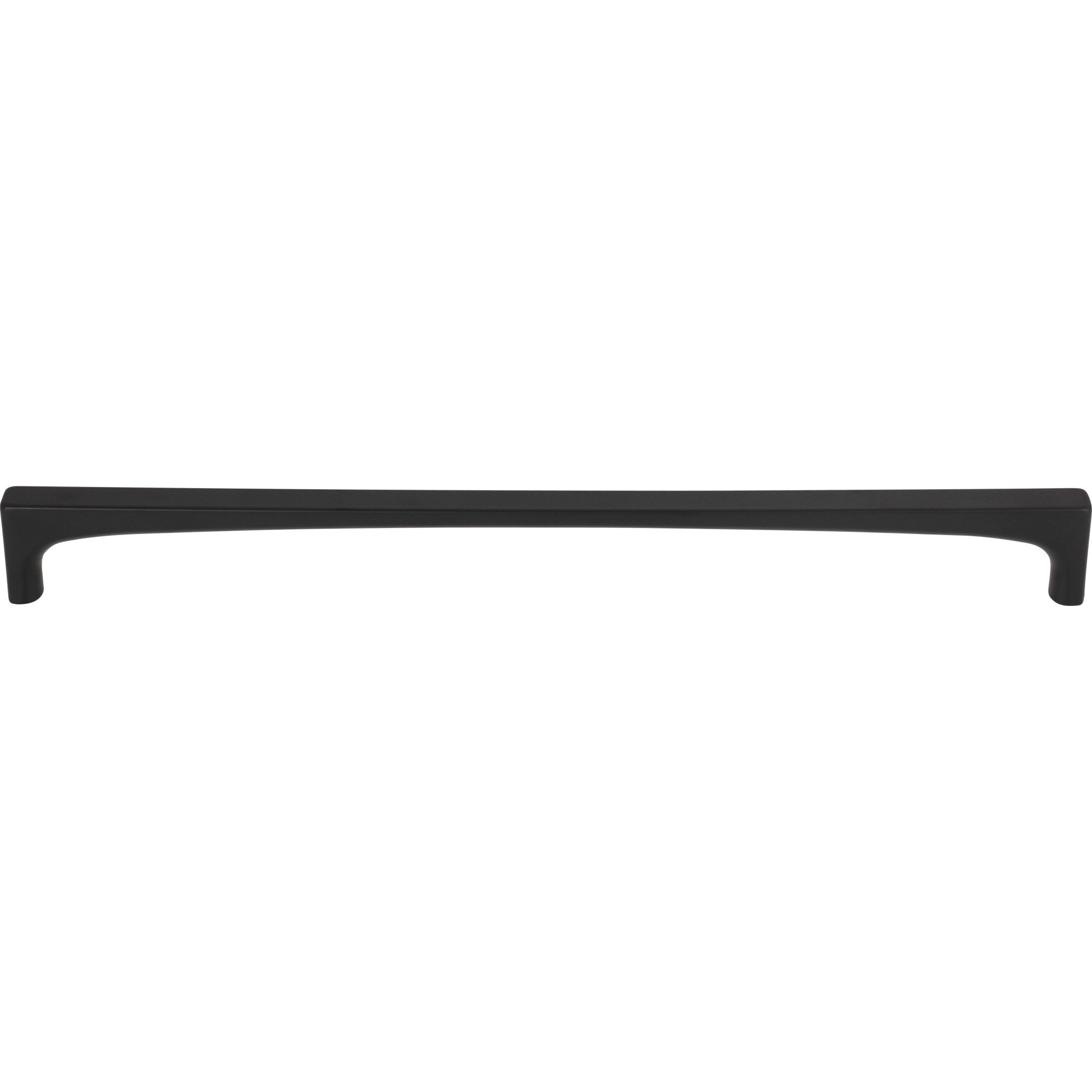 TOP KNOBS TK1016BLK Riverside 8 13/16″ Center to Center Bar Pull – Flat Black