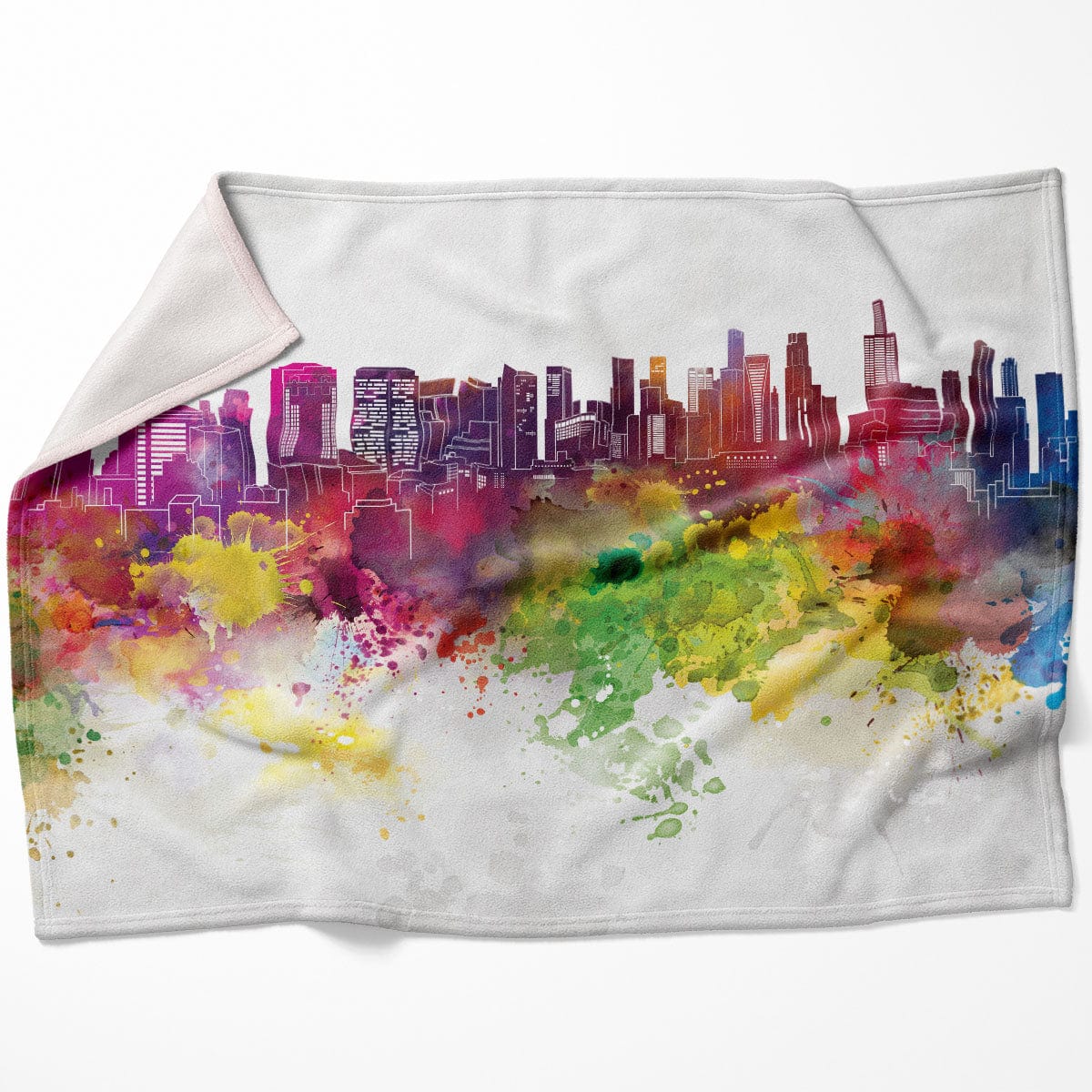 Vibrant City Blanket