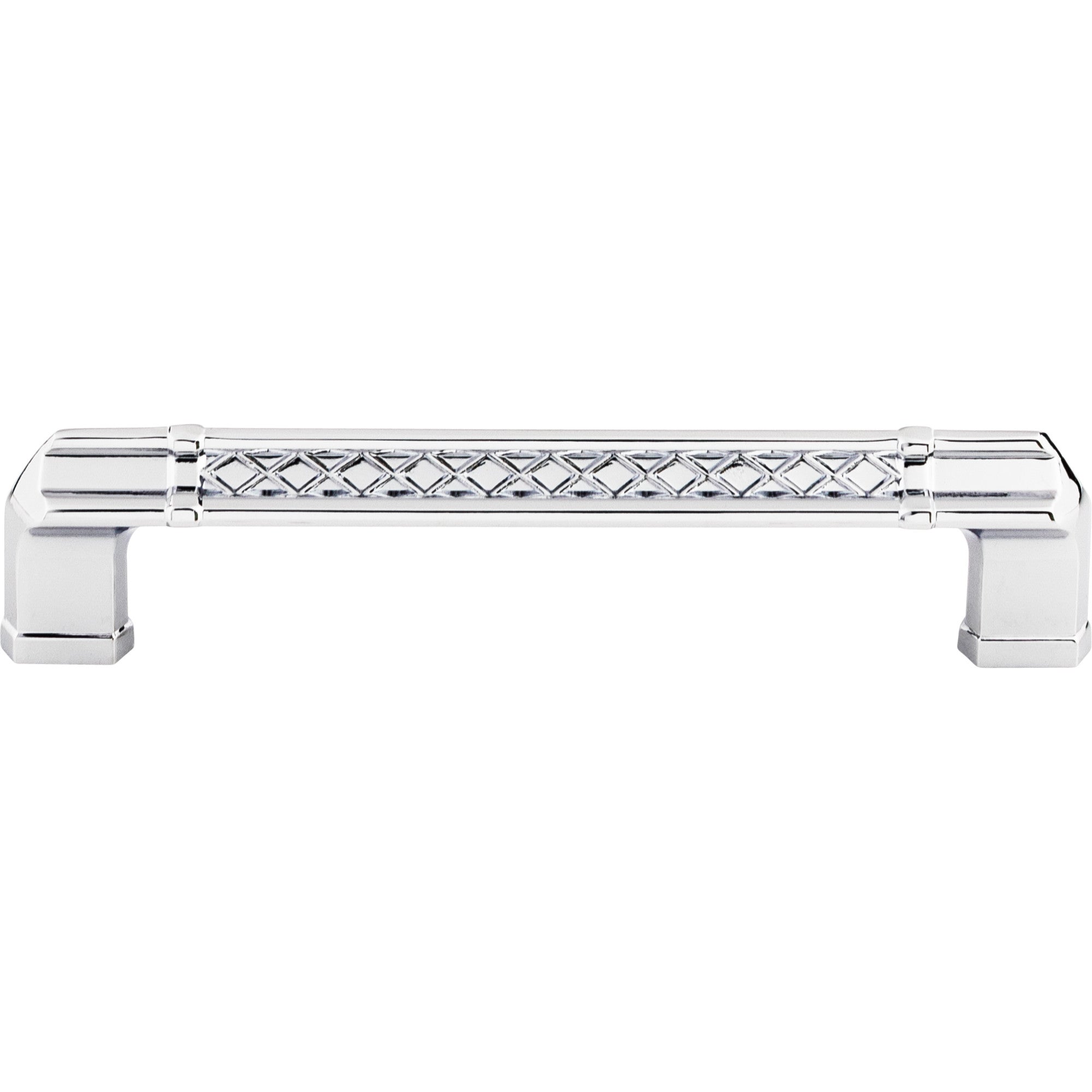 TOP KNOBS TK206PC Tower Bridge 5″ Center to Center Bar Pull – Polished Chrome