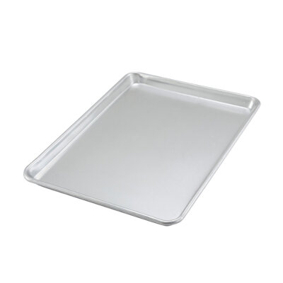 Winco ALXP-1318 – Sheet Pan/Serving Tray, 1/2 size, 13″ x 18″, 20 gauge, 3003 aluminum