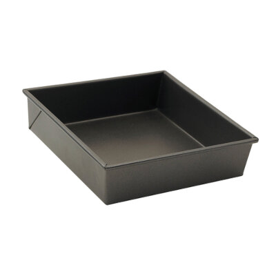 Winco HSCP-0808 – Cake Pan, 8″ x 8″ x 2-1/4″ deep, square, 0.6 mm/24 gauge aluminized steel, (Case of 6)