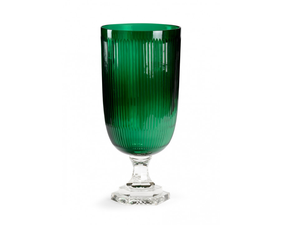 Wildwood – Striae Hurricane in Emerald Green, Glass