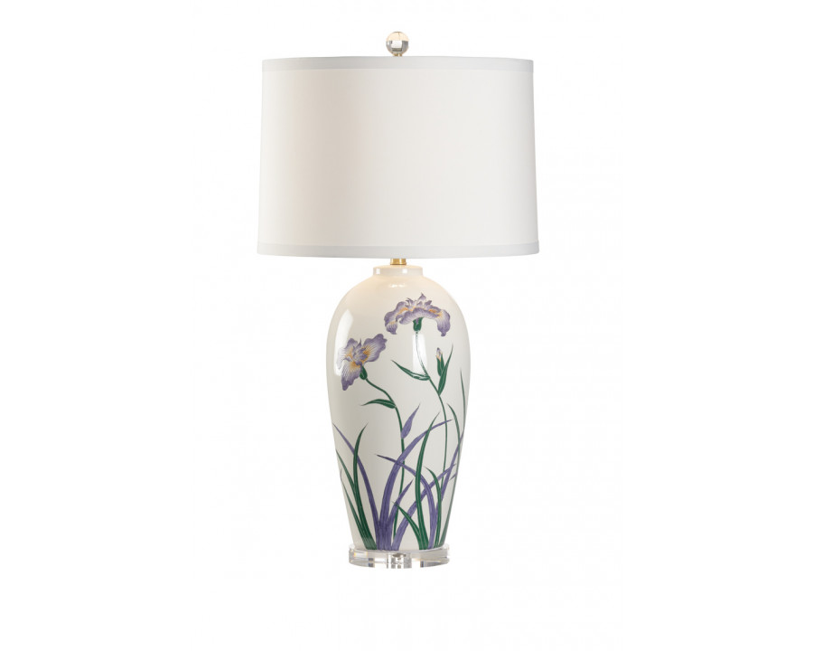 Wildwood – Ruth’S Garden Lamp in Hand Painted, Ceramic/Porcelain