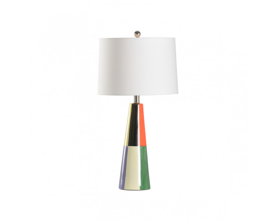 Wildwood – Marco Lamp in Hand Painted, Ceramic/Porcelain