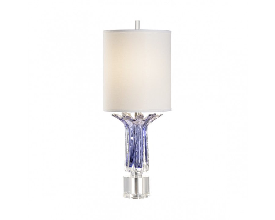 Wildwood – Purple Lady Lamp in Clear/Purple, Glass