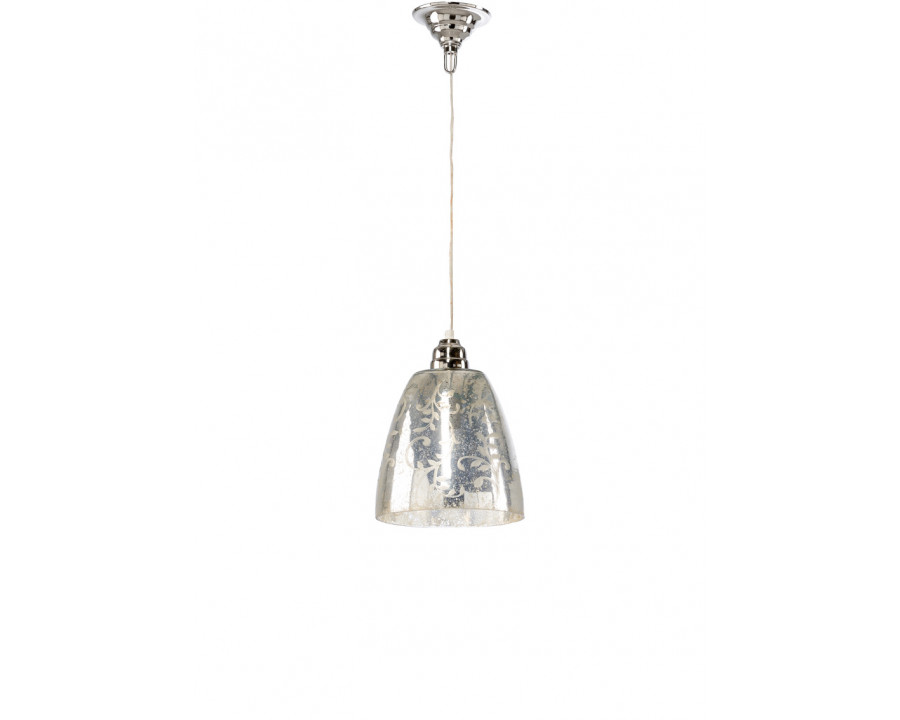 Wildwood – Smilax Pendant in Polished Nickel, Metal