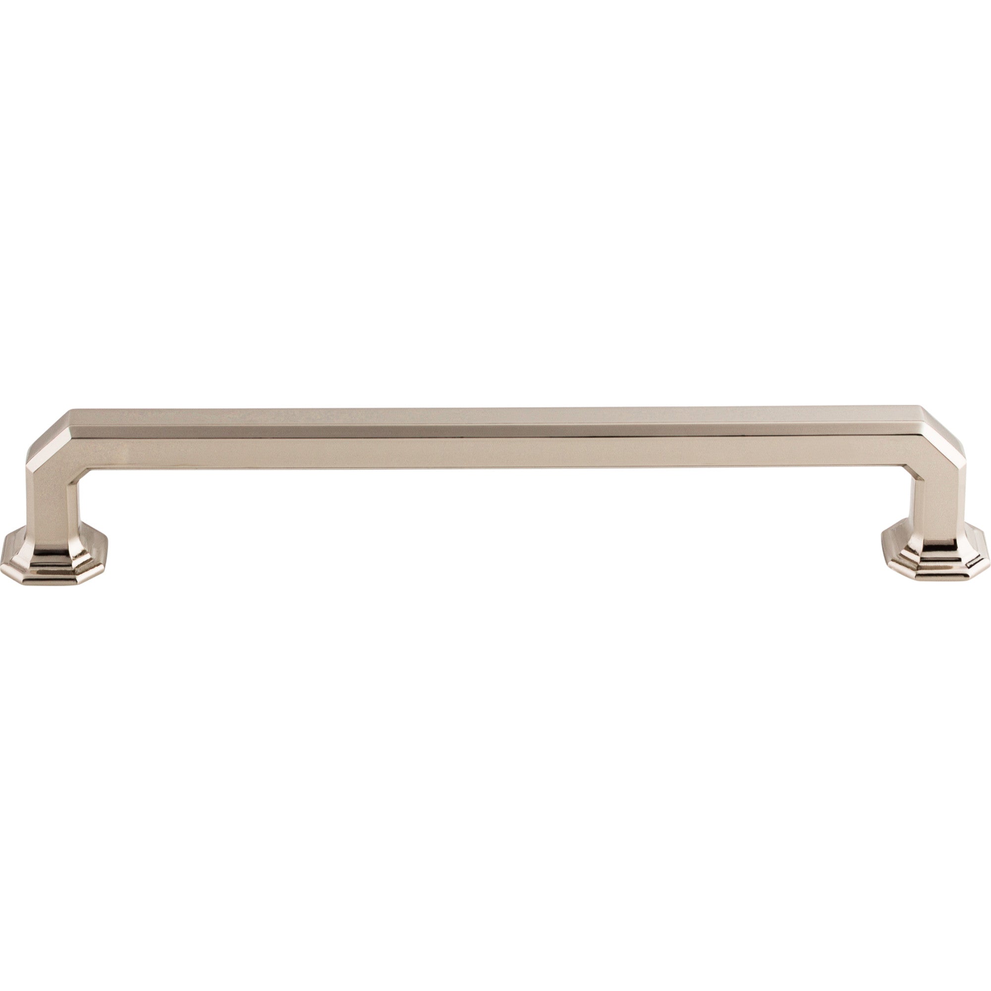 TOP KNOBS TK289PN Emerald 7″ Center to Center Bar Pull – Polished Nickel