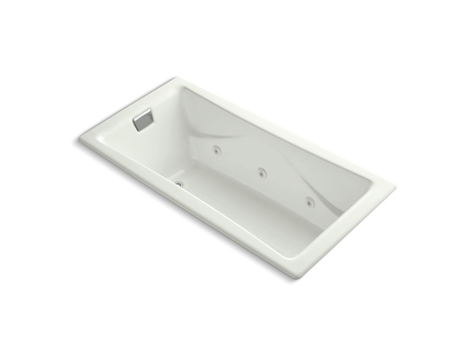 KOHLER K-865-JH-NY Tea-For-Two 71-3/4″ X 36″ Drop-In/Undermount Whirlpool Bath In Dune