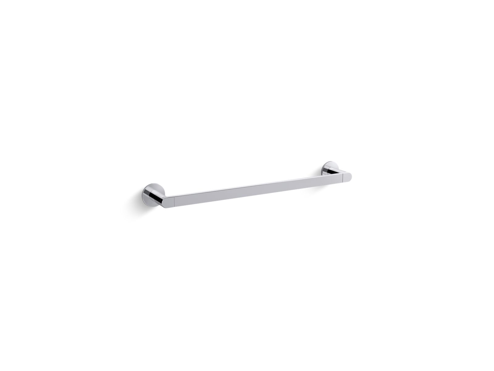 KOHLER K-73141-CP Composed 18″ Towel Bar In Polished Chrome