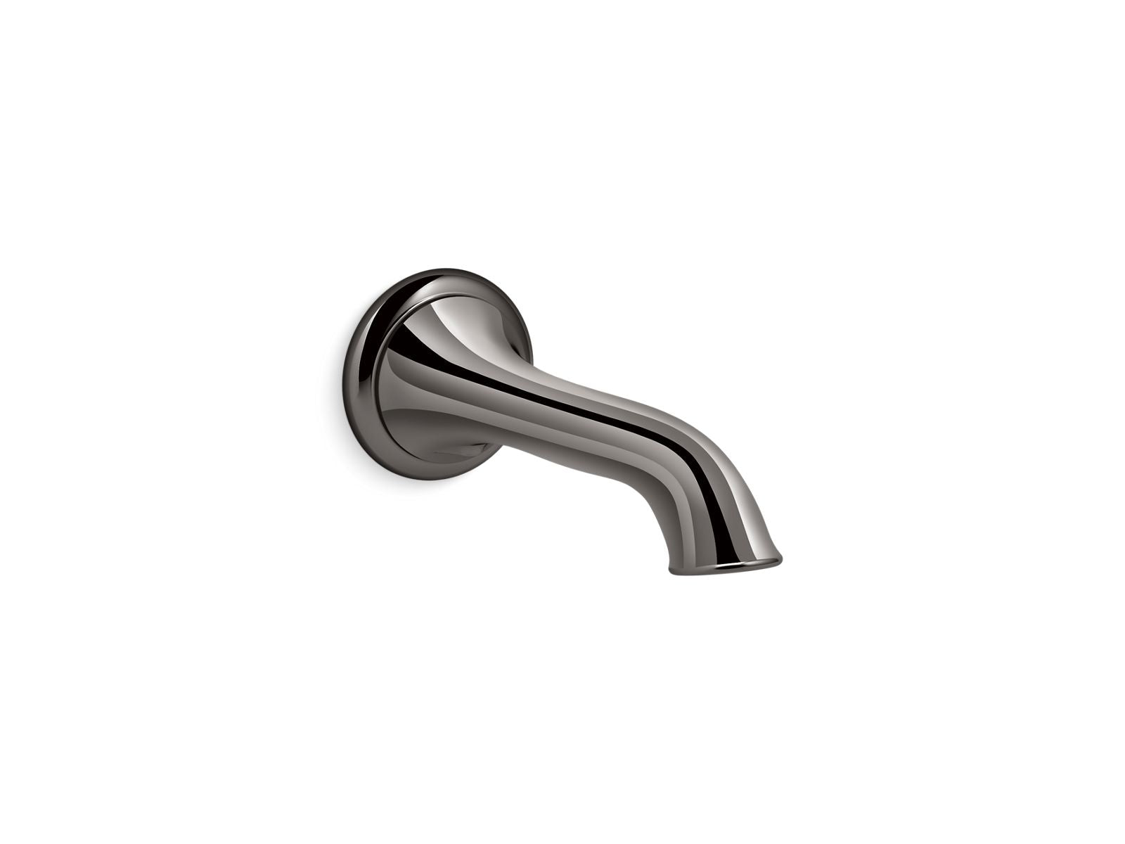 KOHLER K-72791-TT Artifacts Wall-Mount Bath Spout With Flare Design In Vibrant Titanium