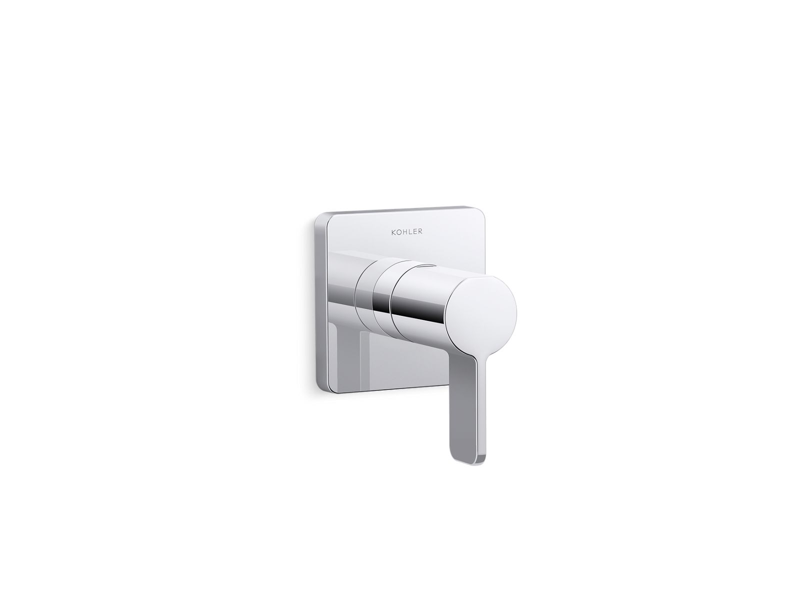 KOHLER K-T23509-4-CP Parallel Transfer Valve Trim With Lever Handle In Polished Chrome