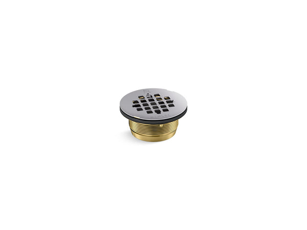 Round Brass Shower Receptor Drain